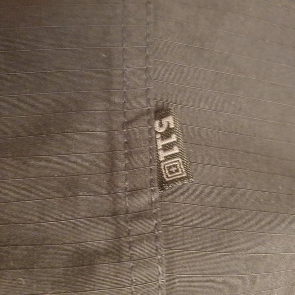 Fast-Tac Short Sleeve Uniform Shirt BLACK - Picture 8 of 8